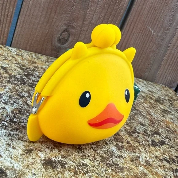 Miao Jin Duck Cartoon Animal Coin Purse - Picture 3 of 6